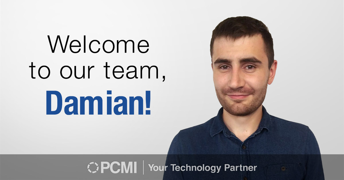 PCMI New Hire Damian Kazek