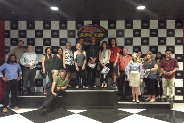 PCMI Chicago company outing at K1 Speed Indoor Go-Kart Racing