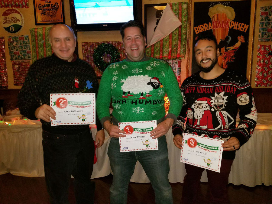 Ugly Christmas Sweater Winners