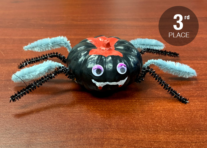 pcmi halloween 2019 pumpkin contest 3rd place