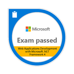 exam 70-515 badge