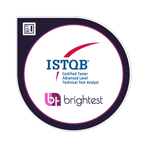 ISTQB Certified Tester Advanced Level – Technical Test Analyst badge