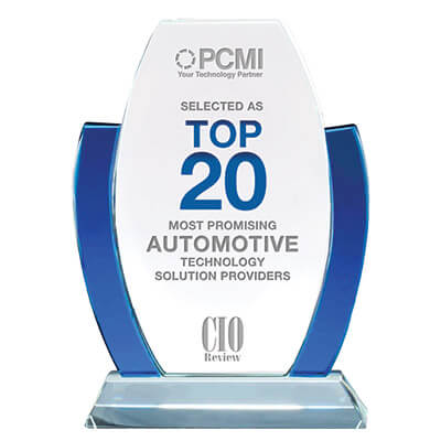 CIO award - most promising Automotive Technology Solutions Providers