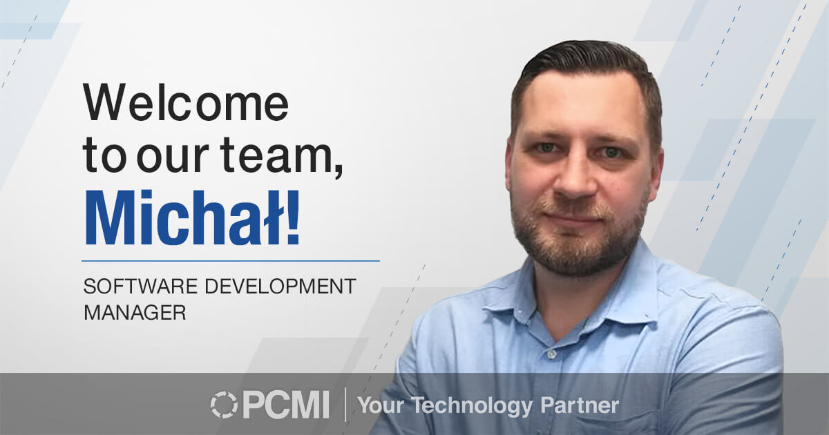 New Software Development Manager Michal Styczen Pcmi Corporation