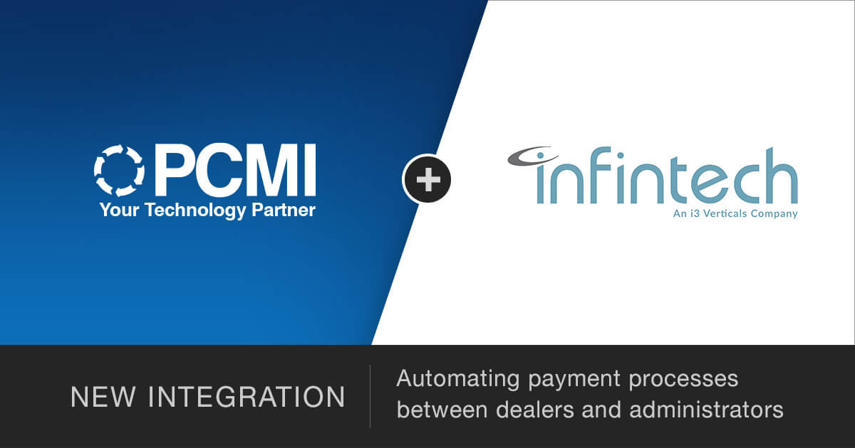 PCMI + Infintech New Integration