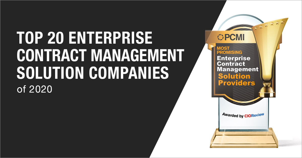 Top 20 Enterprise Contract Management Solution Companies