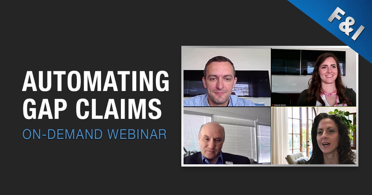 On-Demand Webinar - Automating Gap Claims