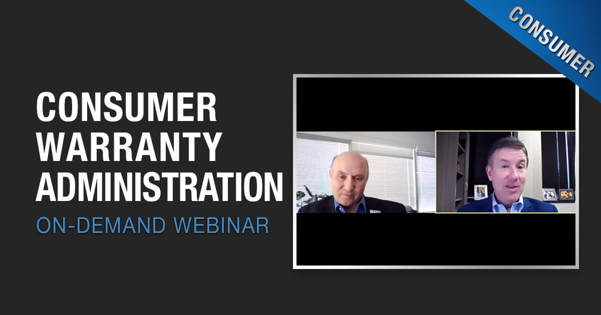 On-Demand Webinar - Consumer Warranty Administration