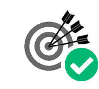 Target with Arrows Icon
