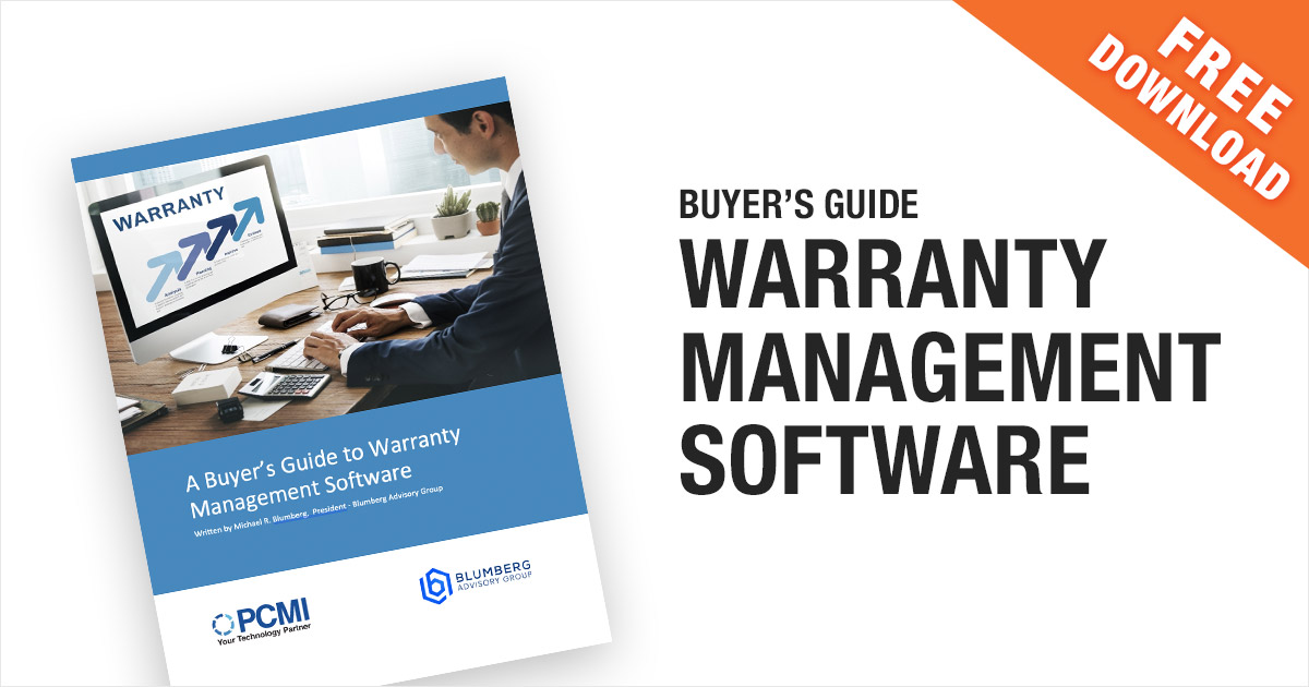 Buyer's Guide to Warranty Management Software