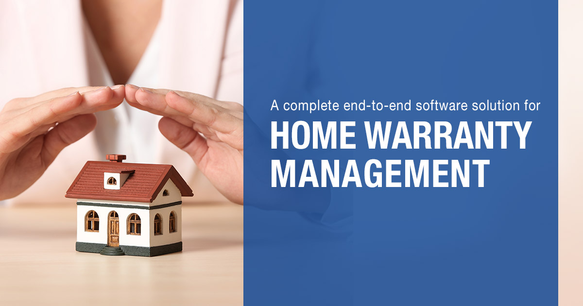 A complete end to end software solution for home warranty management