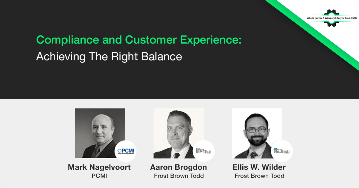 Conference Video - Compliance and Customer Experience