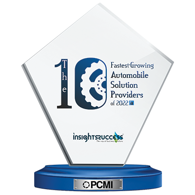 PCMI Award - Fastest Growing Automobile Solution Providers of 2022