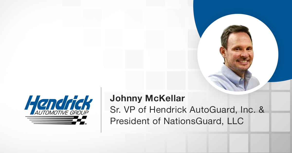 Henrick Success Story - Johnny McKellar - Sr. VP of Hendrick Autoguard, Inc. & President of NationsGuard, LLC