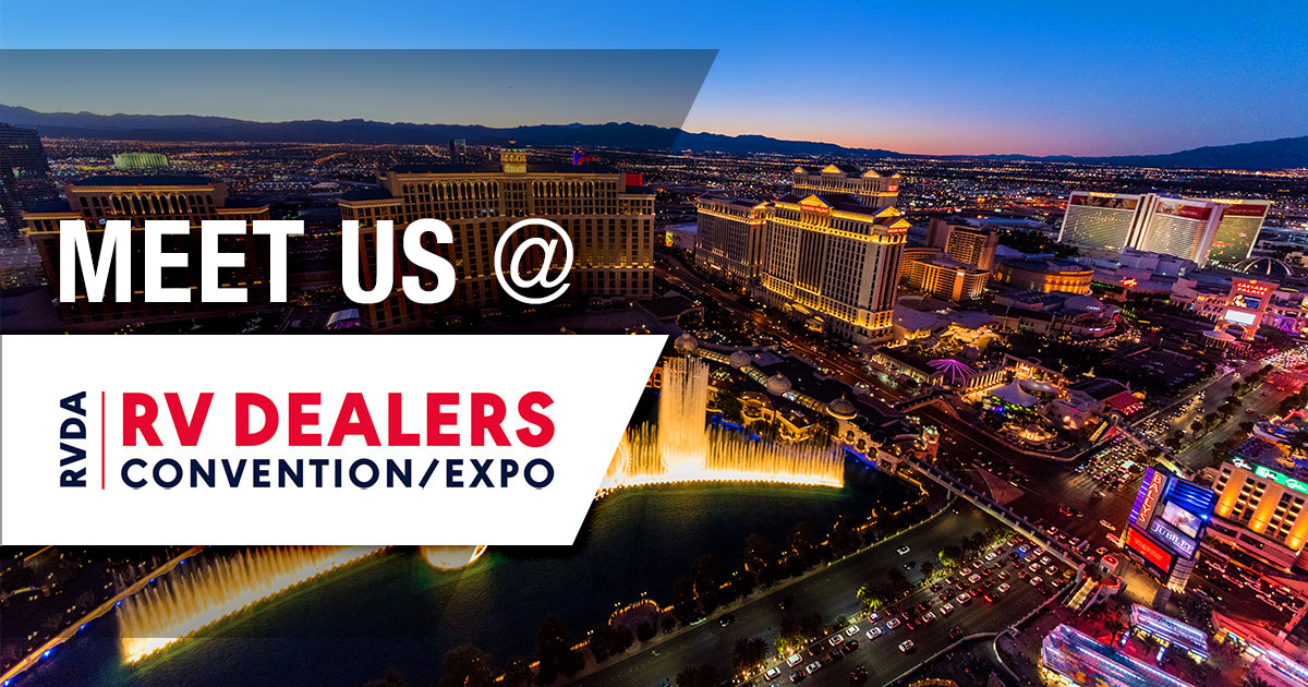 Meet Us at RV Dealer Convention and Expo - Las Vegas, NV