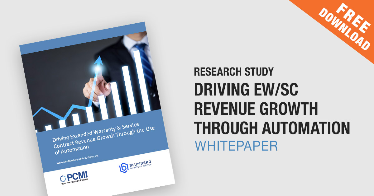 Driving Extended Warranty & Service Contract Revenue Growth Through the Use of Automation