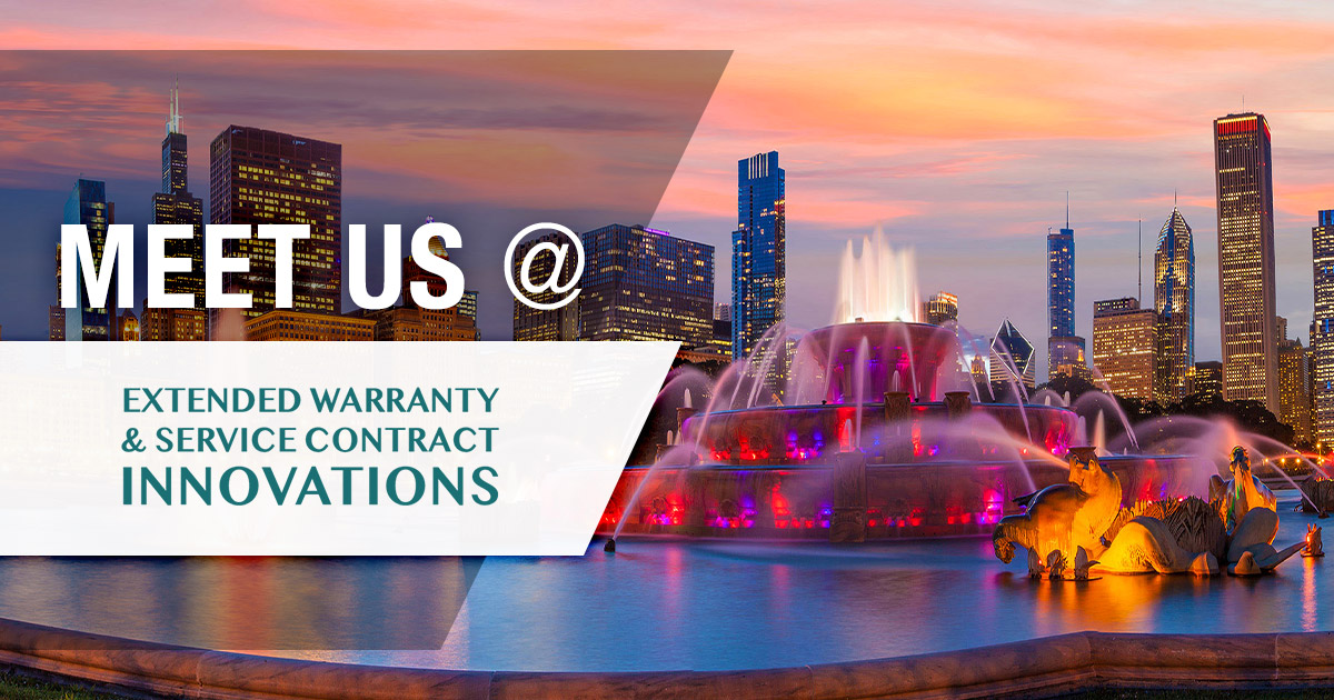 Meet us at Extended Warranty & Service Contract Innovations