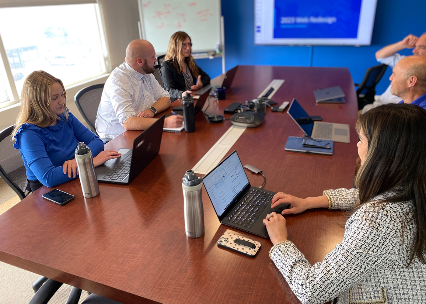 PCMI Office - conference room meeting