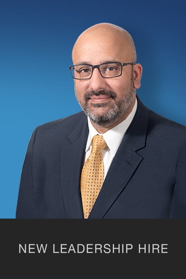 new leadership hire - VP of Strategic Partnership, Imran Mussani