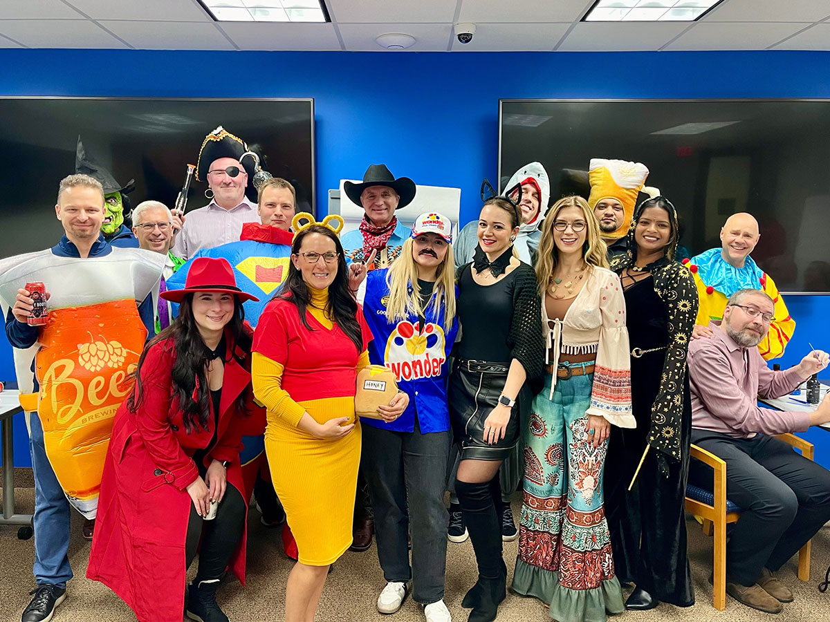 PCMI staff Halloween party