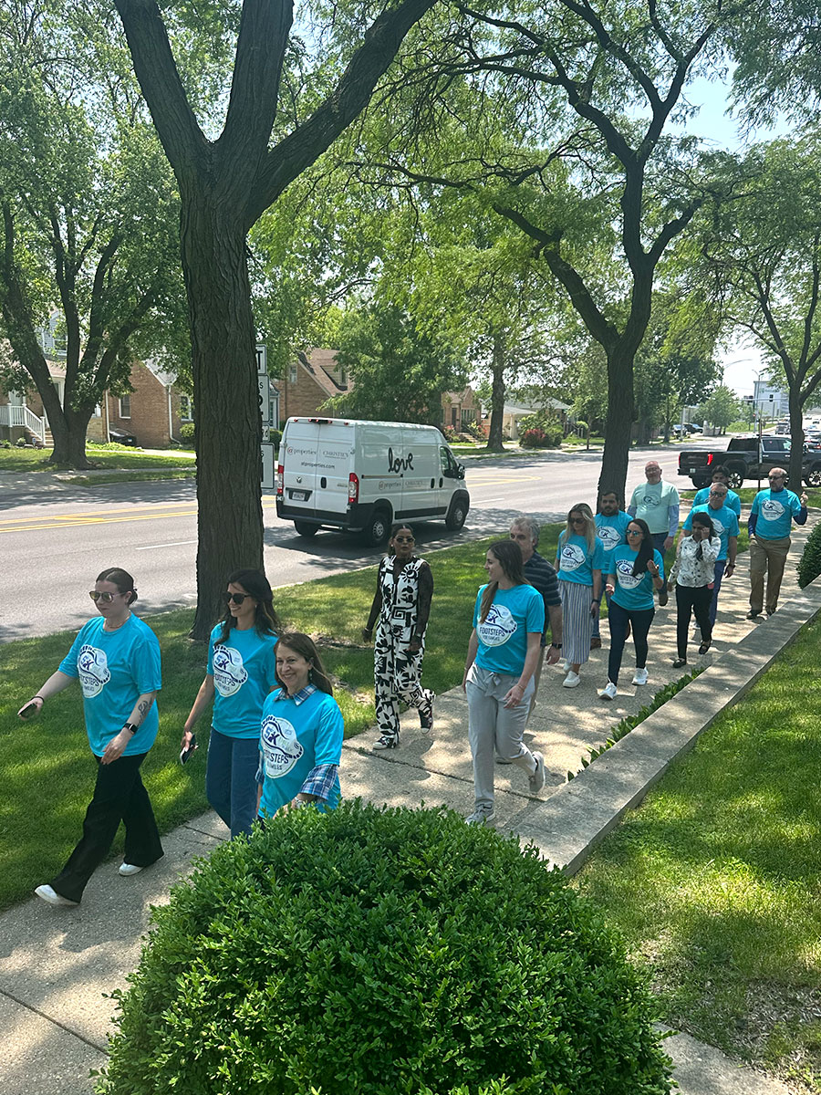 PCMI staff charity walk