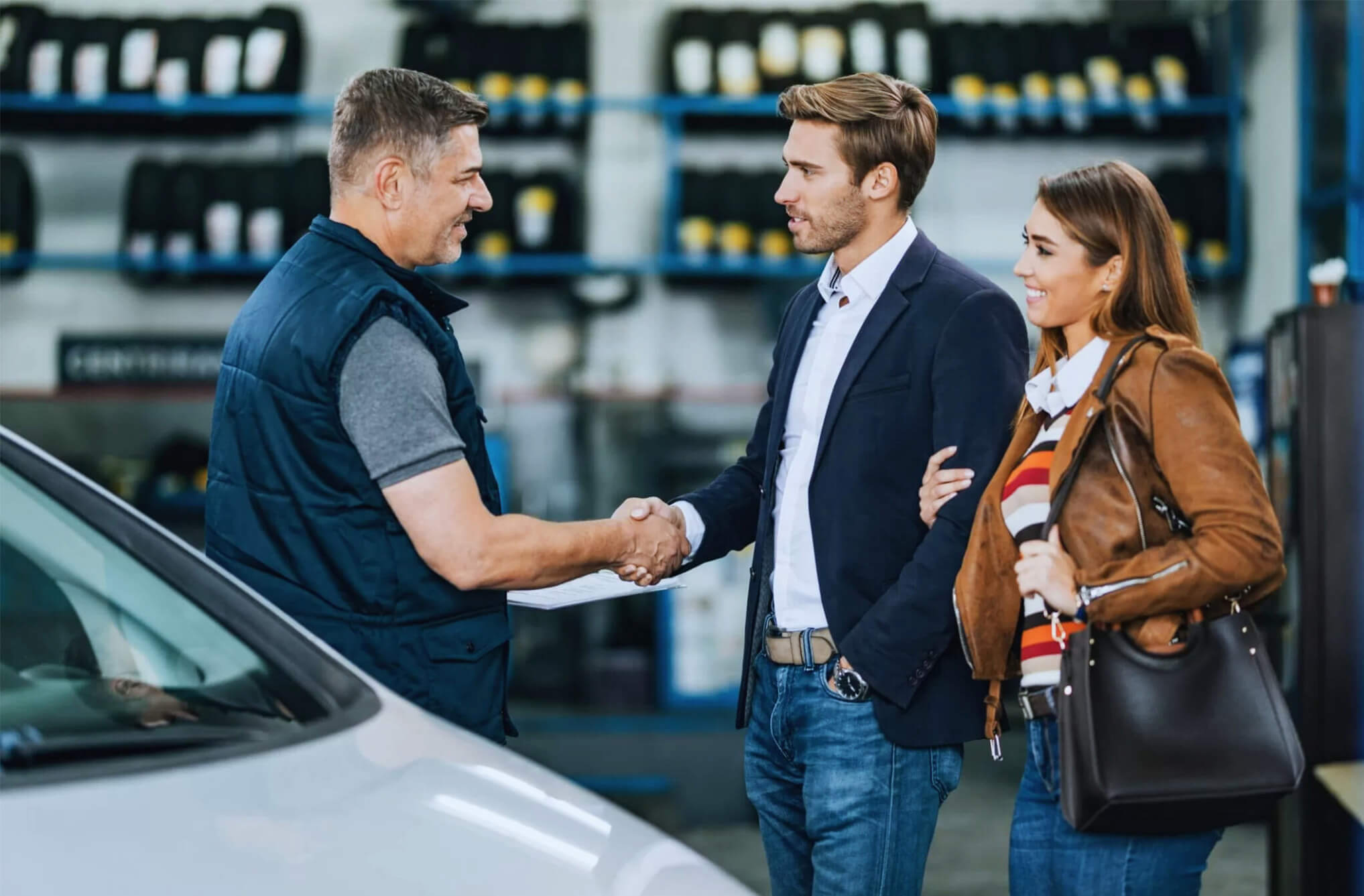 stock photography - car dealership